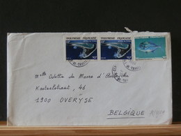 78/315A       LETTRE POLYSENIE FRANCAISE    1984 POUR LA BELG. - Covers & Documents