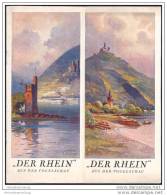 Der Rhein Aus Der Vogelschau 30er Jahre - Von Speyer Bis Emmerich In 10 Vogelschau-Bildern / Kunstmaler J. Ruep - Germania