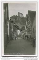 91278 Pottenstein - Die Fischergasse - Foto-AK  50er Jahre - Pottenstein