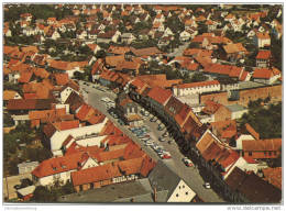 Herzberg - Blick Zum Markt - Luftaufnahme - AK Grossformat - Verlag Schöning & Co. Lübeck - Herzberg