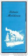 Roumanie - Slanic-Moldova 60er Jahre - Faltblatt Mit 4 Abbildungen - Roemenië