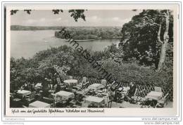 Berlin-Grunewald - Gaststätte 'Blockhaus Nikolskoe' - Foto-AK Ca. 1950 - Grunewald