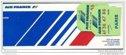 Air France 1982 - Paris Los Angeles Paris - Tickets