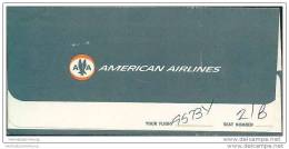 AA - American Airlines 1968 - Mexico Dulles Washington - Tickets