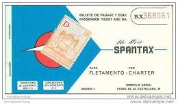 Spantax 1969 - Zurich Palma Zurich - Biglietti