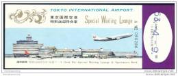 Tokyo International Airport - Special Waiting Lounge Ticket - Billetes