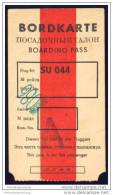 Boarding Pass - Transit - JAT Yugoslav Airlines - Carte D'imbarco