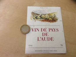 Étiquette « VIN DE PAYS DE L’AUDE - SCE AF - Angoulême (16)» - Languedoc-Roussillon
