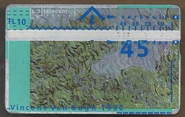 Telefoonkaart.- 004H00027. Nederland. PTT Telecom  Vincent Van Gogh. 45 Eenheden. 10 Gulden. Saint Remy, 1889 - Pubbliche