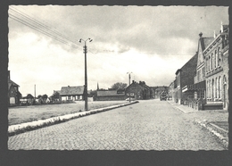 Merkem - Statiestraat En 9e Linie Plein - Nieuwstaat - Drukkerij 't Houtland - Houthulst