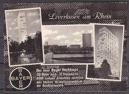 GERMANY  , LEVERKUSEN , ARHITECTURE  ,  OLD  POSTCARD - Leverkusen