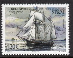 St Pierre Et Miquelon 2018 - Bateau Voilier, Le Bel Espoir - 1val Neufs // Mnh - Nuevos