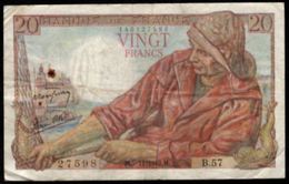 20 FRANCS PÊCHEUR 5.11.1942 F:13/4 - 20 F 1942-1950 ''Pêcheur''