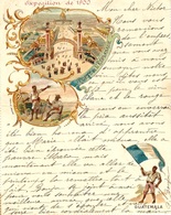 Carte-Lettre ILLUSTREE De L'Expo De 1900  Sujet Guatemala  - Très Belle Qualité - 1900 – París (Francia)