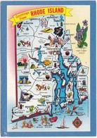 Greetings From RHODE ISLAND, Used Postcard [21677] - Andere & Zonder Classificatie