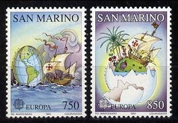 EUROPA-CEPT 1992 - San Marin - 2 Val Neufs // Mnh // Ch. Colomb - 1992