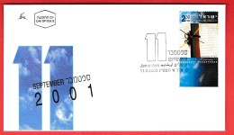 ISRAEL, 2003, Mint First Day Cover ,  World Trade Centre,   SG1639,  Scan F3924 - Lettres & Documents