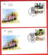 ISRAEL, 2003, Mint First Day Cover , Villages,  SG1662-1664,  Scan F3935 - Briefe U. Dokumente