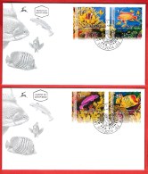 ISRAEL, 2004, Mint First Day Cover , Red Sea Fish,  SG1681-1684,  Scan F3952 - Briefe U. Dokumente