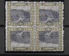 SAAR / SARRE - YT N° 53c BLOC De 4 TETE-BECHE ** - COTE = 44 ++EUR. - Unused Stamps