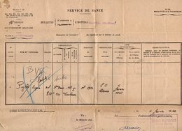 VP12.754 - MILITARIA - Guerre 39/45 - Lettre En Franchise Militaire - Hopital De MONTPELLIER Pour TOULOUSE - Documenti