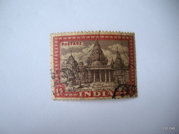 INDIA 1949. Shatrunjaya Jain Temple, Palitana. 15R. SG 324. Used. - Used Stamps