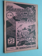 VLAAMSCHE FILMKENS ( Nr. 581 ) 10-5-'42 : BLIKSEM-JOE In ACTIE - De Geheimzinnige Kast ! - Juniors