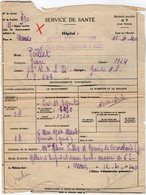 VP12.759 - MILITARIA - Guerre 39/45 - Lettre En Franchise Militaire - Hopital De MIMES - Documents