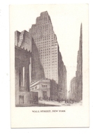 USA - NEW YORK - Wall Street, J.P. Morgan Bank, Artist ARTHUR HAAS - Wall Street