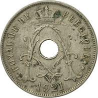 Monnaie, Belgique, 25 Centimes, 1921, TB, Copper-nickel, KM:68.1 - 25 Cent