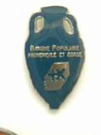 PIN'S BANQUE POPULAIRE PROVENCALE ET CORSE - AMPHORE - Banques