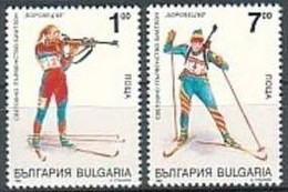 Biathlon - Bulgaria / Bulgarie 1993 -  Set MNH** - Wintersport (Sonstige)