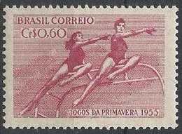 LSJP BRAZIL GAMES OF SPRING GYMNASTICS 1955 - Unused Stamps