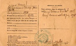 VP12.766 - MILITARIA - Carte - Lettre En Franchise Militaire - Soldat LAUZE à LUNEL Pour MONTPELLIER - Documenti