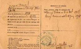 VP12.766 - MILITARIA - Carte - Lettre En Franchise Militaire - Soldat LAUZE à LUNEL Pour MONTPELLIER - Documents