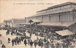 La Roche Sur Yon  85  :  Les Halles. Le Marché      (voir Scan) - La Roche Sur Yon