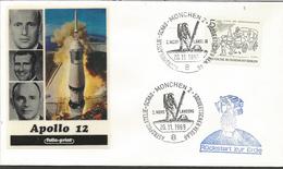 SPACE, U S A, FDC - Amérique Du Nord