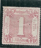 ALLEMAGNE  TOUR Et TAXIS 1K Rose  N° 29 Sans Gomme Ou Charniere   Côte 3€ - Mint