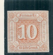 ALLEMAGNE  TOUR Et TAXIS --  N)13 -- 10K Orange Neuf Sans Gomme Ou Charniere Côte 4€ - Neufs