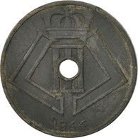 Monnaie, Belgique, 25 Centimes, 1944, TB, Zinc, KM:132 - 25 Cents