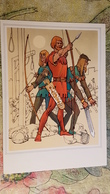 "ROBIN HOOD" - OLD USSR Postcard -1975 - ARCHERY - Archer - Archery