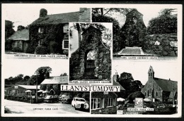 RB 1214 - 1961 Postcard - Gwyndy Farm Cafe - Lloyd George's Grave Llanystumdwy Wales - Caernarvonshire