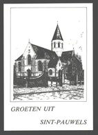 Sint-Pauwels - Kerk - Illustratie - Nieuwstaat - Sint-Gillis-Waas