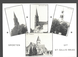 Sint-Gillis-Waas - Groeten Uit St-Gillis-Waas - Nieuwstaat - Multiview - Sint-Gillis-Waas