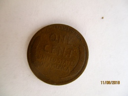 USA 1 Cent 1913 - 1909-1958: Lincoln, Wheat Ears Reverse