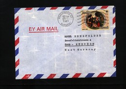 Burundi 1981 Interesting Airmail Letter - Used Stamps