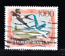 Joegoslavië 1985 Mi Nr 2099 ; Airplane + Bird: Zwaluw, Swallow - Oblitérés