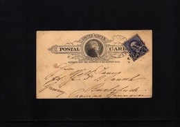 USA Interesting Stamped Postal Card - 1901-20