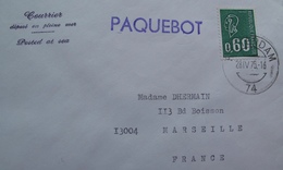 A105 - LETTRE - CàD : ROTTERDAM (PAYS-BAS) 28 AVRIL 1976. >>> MARSEILLE (FRANCE) - Schiffspost