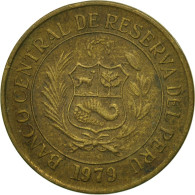 Pérou, 10 Soles, 1979, Lima, TB+, Laiton, KM:272.2 - Peru